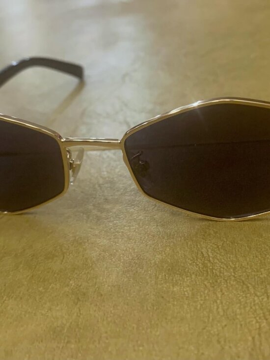 Sunglasses with Gold Chain